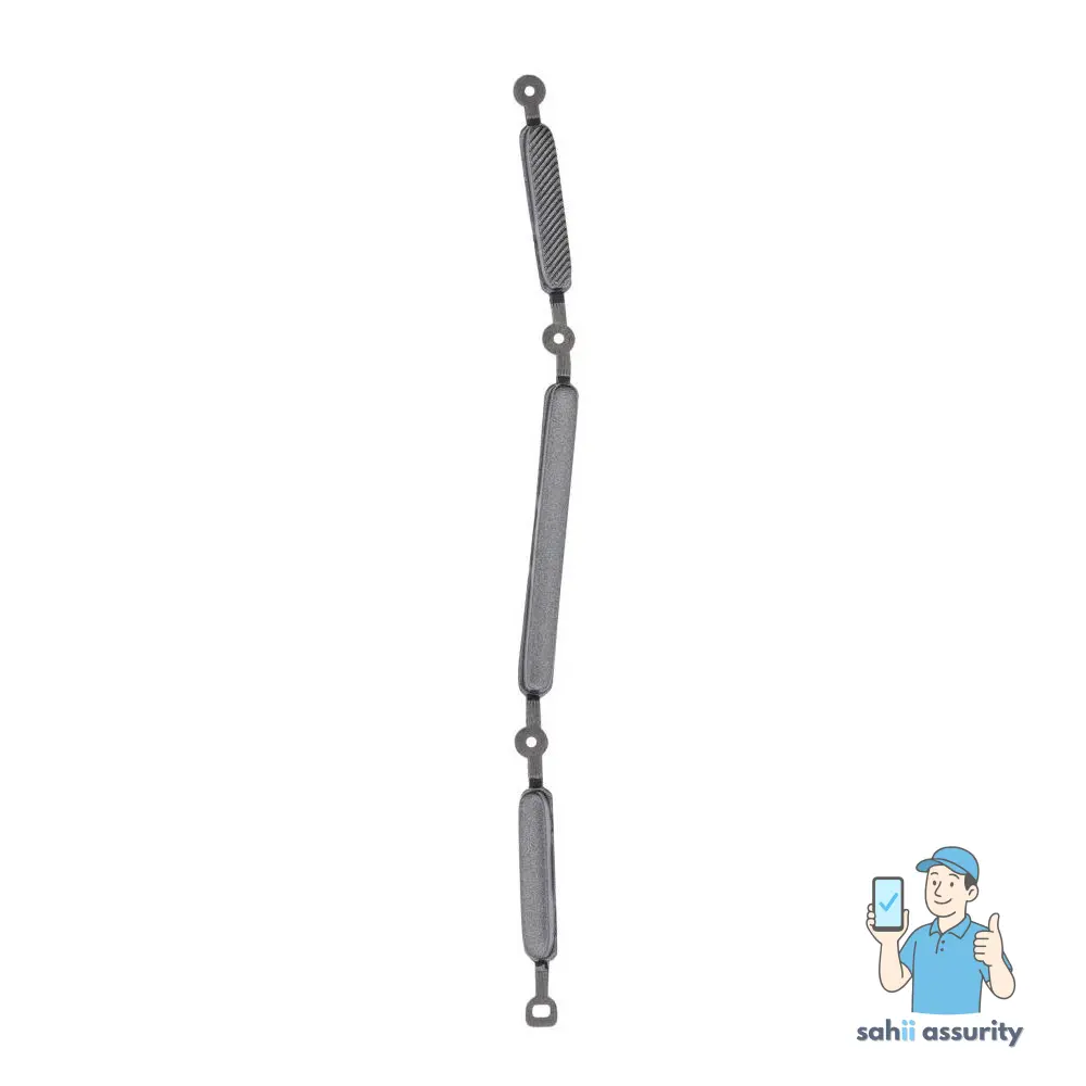 Volume Side Button Outer for Motorola Moto E40 Grey thumbnail